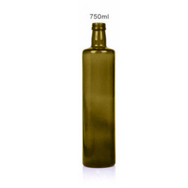 750ml Antique Green Dorica Olive Oil Bottle