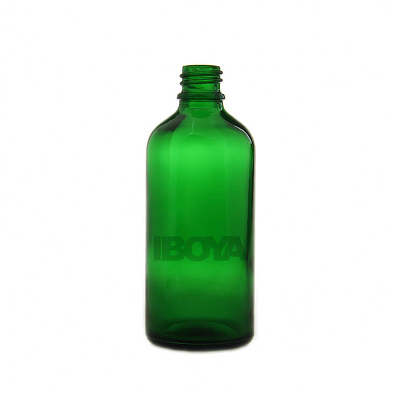 100ml Green European Dropper Glass Bottle Essencial Oil Glass Bottle