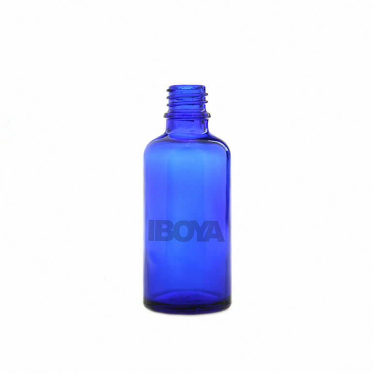 50ml Blue European Dropper Glass Bottle Essencial Oil Glass Bottle