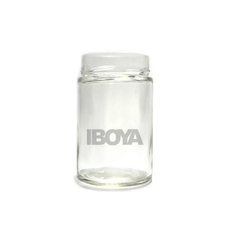12oz/360ml Deep Lug Glass Jam Jar with Lid Coconut oil jar