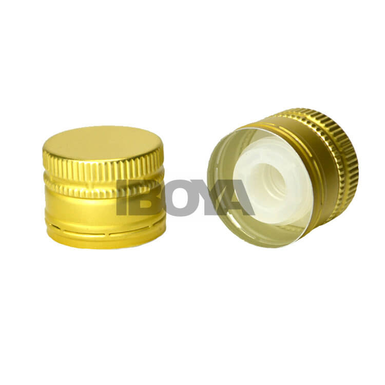 Gold Color Aluminum Cap/ Olive Oil Glass Bottle Cap/Closure