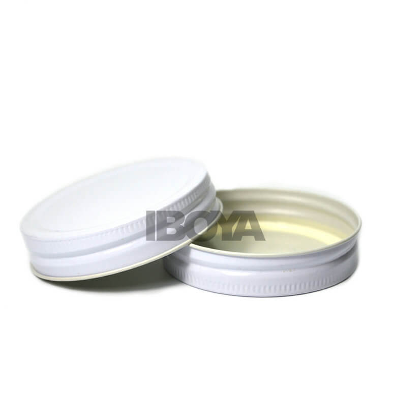 White Color Mason Jar Cap/Screw Cap 70-CT