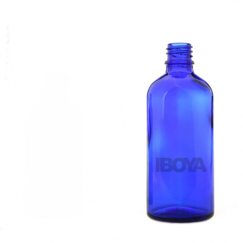 100ml Blue European Dropper Glass Bottle Essencial Oil Glass Bottle